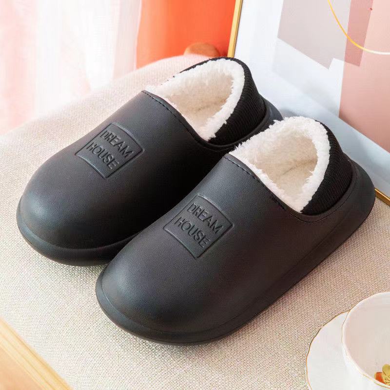 Black slippers sneaker
