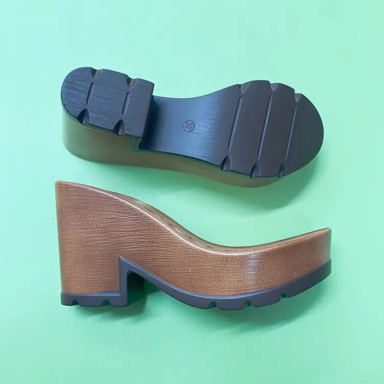 靴を作るための新しいデザインの女性レジャーサンダルソール