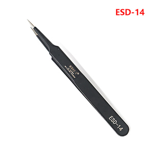 Pinzette di Precisione per Manutenzione, Stazione di Saldatura e Dissaldatura, Pinzette per Riparazione Telefoni, Fai da Te, Plastica - Product Image 6