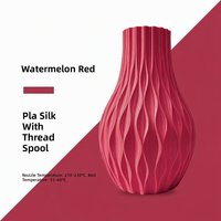 Filament PLA Soie en Gros d'Usine 1.75mm 1kg, Tiges de Filament Plastique pour Imprimante 3D, Consommables d'Impression 3D