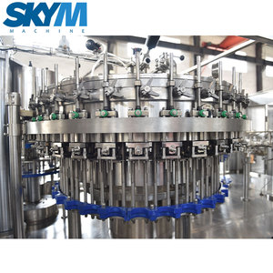 Có ga uống dây chuyền sản xuất mềm uống nước giải khát Máy rót chai giá - Product Image 3