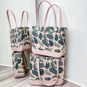 Sacs <span class=keywords><strong>de</strong></span> plage en EVA ouverts, résistants à <span class=keywords><strong>l</strong></span>'eau, personnalisables, best-sellers, pour <span class=keywords><strong>l</strong></span>'<span class=keywords><strong>été</strong></span>, les voyages en plein air et les courses décontractées pour femmes - Product Image 4