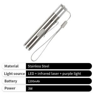 Nouvelle arrivée, mini lampe torche rechargeable, lampe torche LED USB personnalisée pour le camping, la randonnée, la promotion - Product Image 2