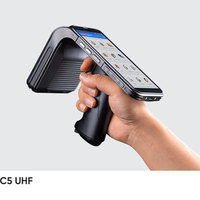 جهاز Chainway C5 الصناعي المحمول متعدد الوظائف بتصميم متين مزود بقارئ RFID UHF من Impinj E710 وبطارية مزدوجة
