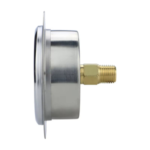 Vendas Diretas da Fábrica Teste Pequeno Manômetro NPT1/4 Air Airride Analógico Glicerol Enchido Manômetro - Product Image 3