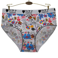 Culottes pour femmes en coton respirant à taille mi-haute, tricotées, écologiques, grandes tailles, pour tous les jours