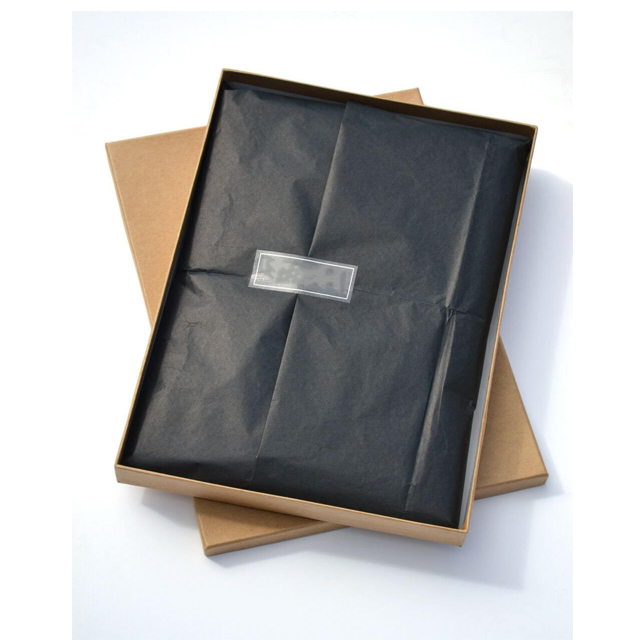 Custom Logo Printed Single-Sided Eco-Friendly Durable Black/White Tissue Paper For Wrapping and Personalized Presentation