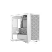 C3 D310 Mini Gamer PC Case New ATX Computer Desktop Gaming Case Micro ATX Motherboard Support Aluminum Glass Side Elegant Tower