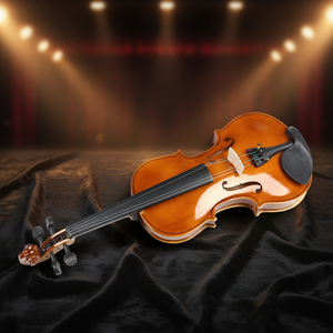 Offre Spéciale : Violon d'étude V-20 en bois d'ébène et jujube, avec archets, table en épicéa, dos/côtés en érable, finition haute brillance – Deviser - Product Image 2