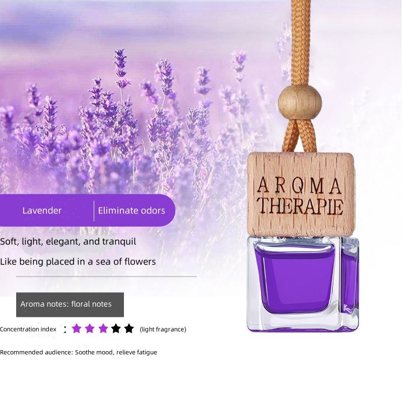Car Air Fresheners - Hanging Liquid Fragrance For  Fresh And Inviting Interior Perfect for Your Vehicle (Lavender
