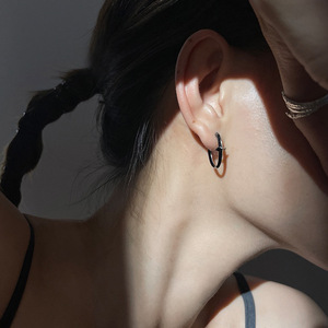 Pendientes de lujo de alta calidad al por mayor para mujer, joyería de moda, pendientes de aro de estrella para regalo - Product Image 4