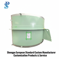 Pièces de soudage et d'usinage CNC en acier au carbone de grande taille de la marque SP pour équipements de protection environnementale, 220V, 1400kg, garantie 6 mois