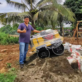 0,5 Tonnen Kleine Walzen, Handgeführte Vibrationswalzen, Beton-Boden-Asphaltwalzen, Kompaktor, Hydraulischer Mini-Rodillo Compactador - Product Image 4