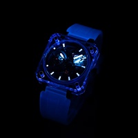 Montre mécanique pour homme OBLVLO Oubao Luo, fabriquée en usine, boîtier carré transparent, sans mouvement à carte, tourbillon, acier inoxydable