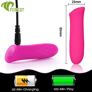 USB-Aufladbarer Mini Leistungsstarker Erwachsenen-Sexspielzeug Vibrierender Bullet-Stimulator für Weibliche Masturbation Klitoris-<span class=keywords><strong>Vibration</strong></span> Vibrator - Product Image 1