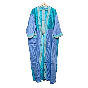 Exclusivo Kimono Japonés Vintage Hecho a Mano, con Parches, Largo, Elegante, Suave y Transpirable para Mujer - Product Image 1