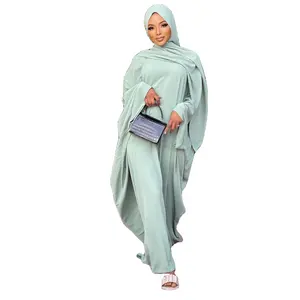 Traditionele Moslimkleding Gebedskleding Lslamic Vrouwen Abaya Met Bijgevoegde Hijab Hoodie