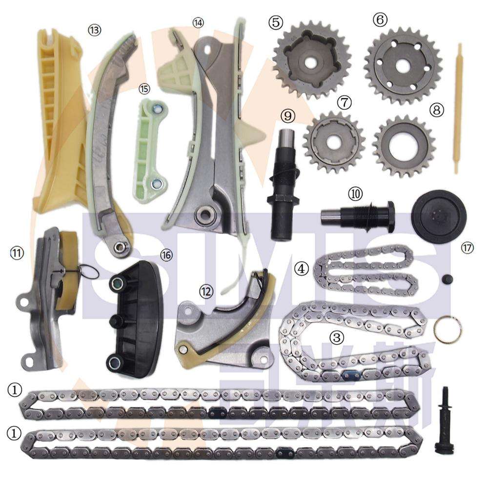 SIMIS PARTS Timing Chain Kit Used for ford explorer