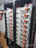 Module de batterie LiFePO4 haute tension 40 kWh CFE-XH, système de stockage empilable, 8000 cycles pour micro-réseau commercial hors réseau