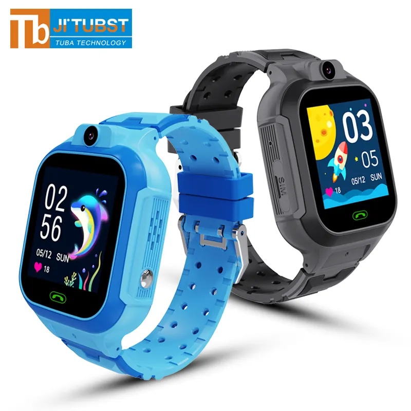 Tb37 Gps Sos Mobiele Telefoon Kids Call Watch Waterdichte Klok Sim Card Locatie Tracker Kind Voor Jongen Meisjes Kinderen Gif Smart Watch Lt37