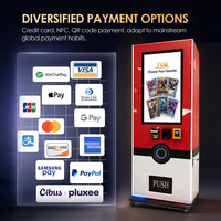 Distributeur automatique de cartes à collectionner CNUS avec écran tactile, compatible SDK, mural, pour packs boosters et articles de collection en vente au détail