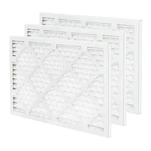 HVAC Filter Udara 14X24X1 Karton, Panel Lipit AC Tungku Filter untuk Ventilasi G4 F5 F6 F7 F8 F9 MERV 4 6 8 11 12 13 16