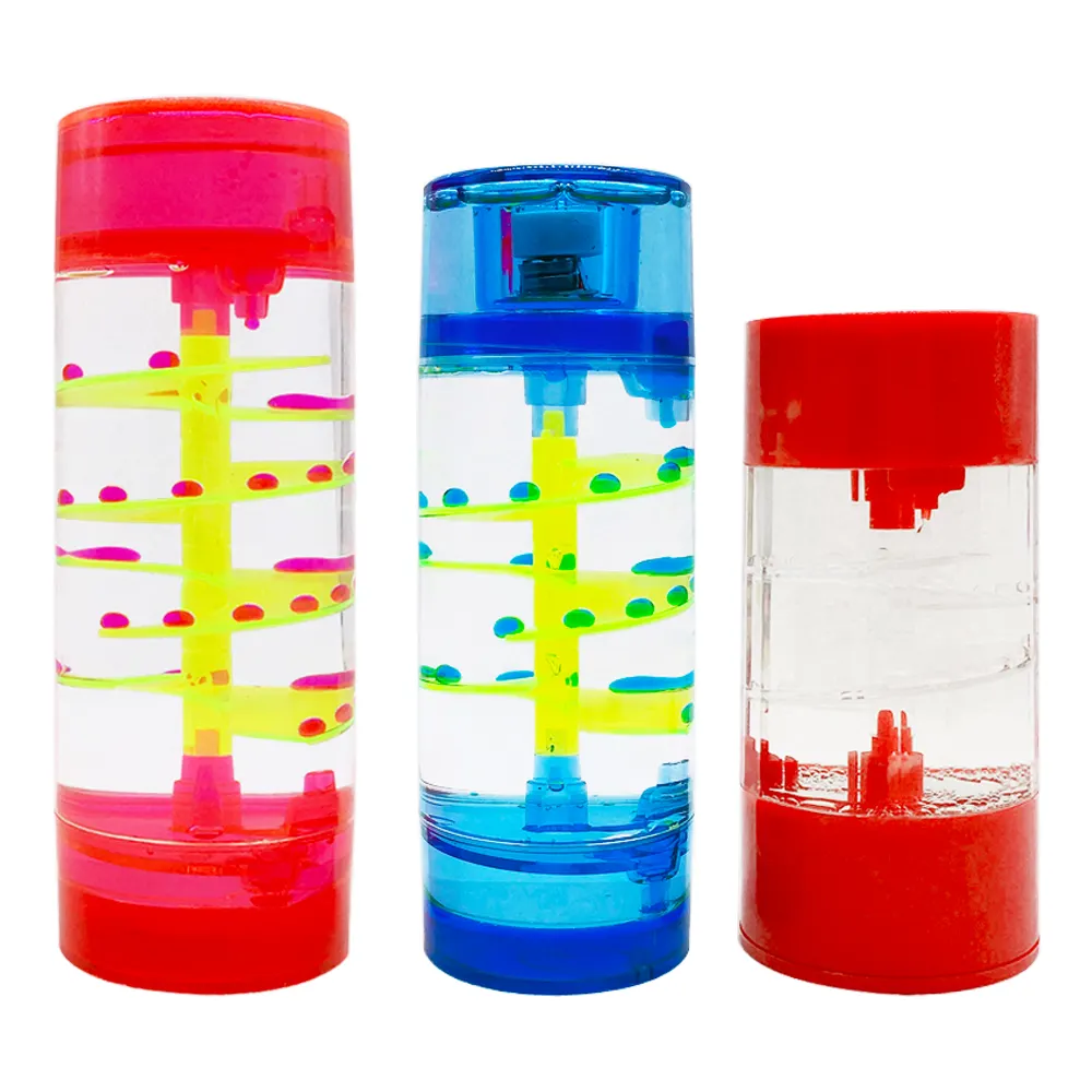 Multi Rotation Oil Water Toys Liquid clessidra Liquid Motion Timer Toy per giochi sensoriali