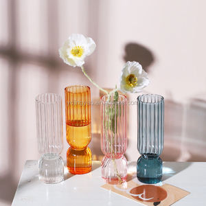 <span class=keywords><strong>Vaso</strong></span> <span class=keywords><strong>in</strong></span> Vetro Colorato a Coste Personalizzato <span class=keywords><strong>in</strong></span> Arancione Mandarino per Composizioni Floreali, <span class=keywords><strong>Vaso</strong></span> <span class=keywords><strong>in</strong></span> Vetro Decorato - Product Image 6