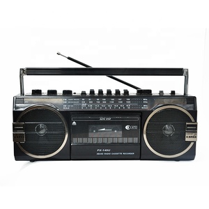 Máy Nghe Nhạc Mp3 Cổ Điển X-Bass 3 Trong 1, Máy Ghi Âm Băng <span class=keywords><strong>Cassette</strong></span> <span class=keywords><strong>Radio</strong></span> Fm Sw Có Thể Sạc Lại <span class=keywords><strong>USB</strong></span> TF Am - Product Image 1