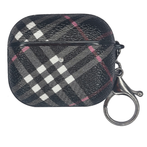 Nouveau étui en <span class=keywords><strong>cuir</strong></span> PU grille design pour <span class=keywords><strong>Airpods</strong></span> 1 <span class=keywords><strong>2</strong></span> 3 <span class=keywords><strong>Pro</strong></span> étui design pour écouteurs - Product Image 2