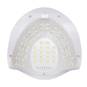 Lampe de séchage pour ongles 300W 72 LED, grande puissance, portable, UV LED, sans effet mains noires, électrique, en plastique, pour vernis gel US - Product Image 3