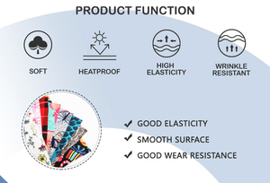 Dbp Đôi Chải Không Có Moq Thoáng Khí Wicking <span class=keywords><strong>4</strong></span> Cách Căng <span class=keywords><strong>Spandex</strong></span> Polyester Floral In Vải Cho Ăn Mặc - Product Image 5