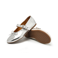 Ballerines en cuir véritable pour femmes - Légères, respirantes, douces, tendance mode été printemps automne