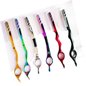 Navaja de Afeitar Reutilizable ASAP de Calidad Sostenible, Hoja Recta Multiusos, Venta al por Mayor para Hoteles, Acero Inoxidable de Color, para el Cuidado Personal Masculino - Product Image 1