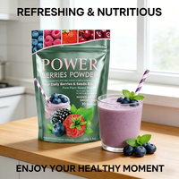 Poudre de Super Fruits Rouges 150g Superaliment Complément Alimentaire Antioxydant Mélange pour Smoothie Boisson OEM