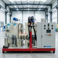 Machine de coulée continue d'élastomères polyuréthanes CE, fabrication de rouleaux d'étanchéité et de écrans, vente chaude en Chine, directement de l'usine