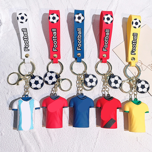 <span class=keywords><strong>Porte</strong></span>-clés de qualité supérieure à prix avantageux, série de football, maillot de football, <span class=keywords><strong>porte</strong></span>-clés en PVC souple 3D - Product Image 3