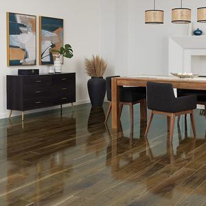 Plancher <span class=keywords><strong>stratifié</strong></span> en bois MDF HDF 2024, 8 mm, 12 mm, super imperméable, <span class=keywords><strong>gris</strong></span> <span class=keywords><strong>foncé</strong></span>, <span class=keywords><strong>gris</strong></span>, noir, blanc, brillant, haute brillance - Product Image 3