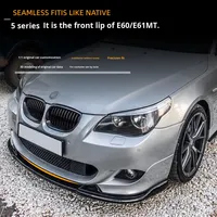Applicable pour BMW Série 5 E60 E61 2005-2010 MT Spoiler avant ABS Modification extérieure Accessoires