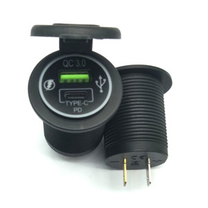 <span class=keywords><strong>Prise</strong></span> USB <span class=keywords><strong>12v</strong></span> 45W <span class=keywords><strong>Prise</strong></span> chargeur de voiture USB Double <span class=keywords><strong>prise</strong></span> USB QC <span class=keywords><strong>3</strong></span> 0 - Product Image 3