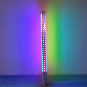 Moderna Barra de Luz LED Recargable para Baile Gogo - Bastón Luminoso RGB IP44 Regulable para Fiestas, Bares y Discotecas, Accesorio de Ambiente Portátil - Product Image 1