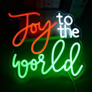 Dropshipping sans MOQ, livraison rapide, enseigne au néon personnalisée en usine et enseigne au néon Joyeux <span class=keywords><strong>Anniversaire</strong></span>, enseigne au néon sur mesure pour mariage et décoration de fête - Product Image 5