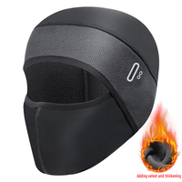 Máscara de Invierno para Motociclismo, Gorro de Ciclismo, Forro Polar, Cortavientos, Protección Facial para Esquí, Gorro Térmico para Ciclismo