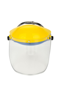 CITICITY Vente Flash Visière de Protection Transparente en PVC Jaune pour Casque de Sécurité, Protection Faciale Anti-Éclaboussures Compatible avec Casque de Sécurité Rigide - Product Image 2