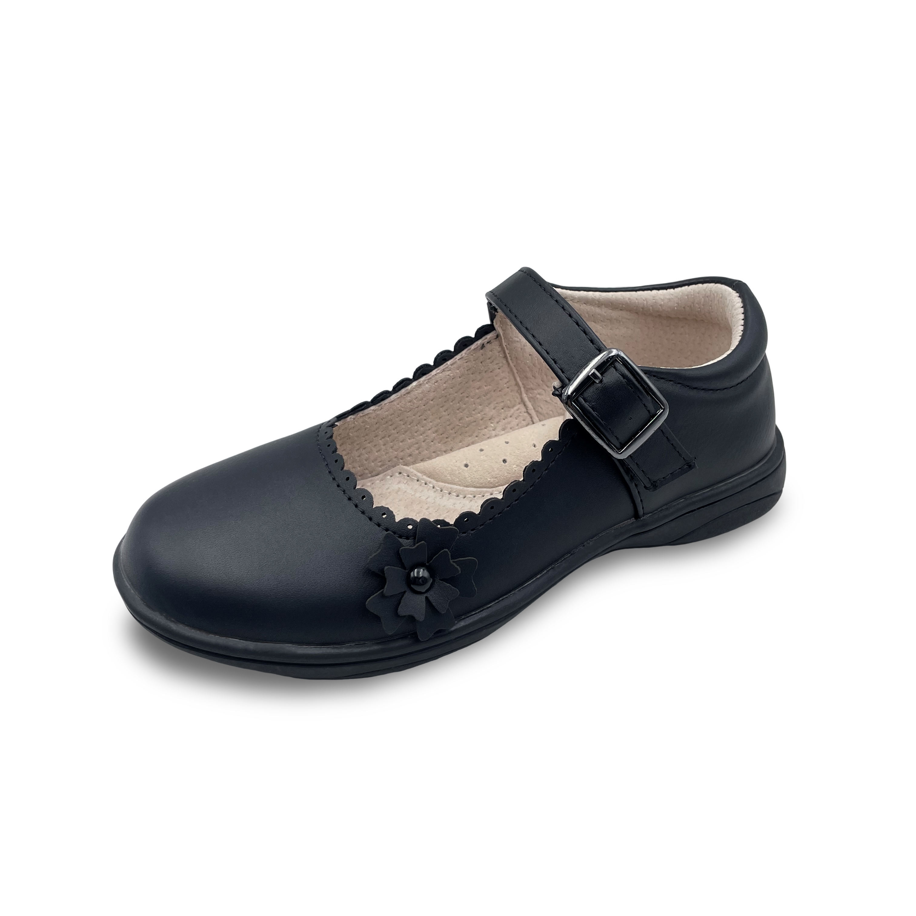 Wholesale Girl Flat Comfort School Shoes Quality Style