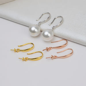 Conjunto de Joyería de Plata S925 con Perlas DIY, Estilo Japonés y Coreano, Colgante Femenino con Flor y Accesorios Vacíos para Creaciones Personalizadas - Product Image 1