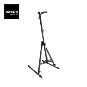 AWEDA Foldable Electric Double Bass and E Cello Stand with Adjustable Head and Width