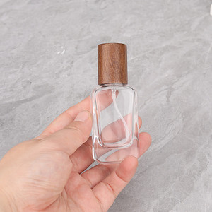 Botol Parfum Spray Kaca Kosong Mewah Bentuk Persegi Panjang Transparan 1oz Isi Ulang 30ml Tersedia untuk Hadiah - Product Image 6
