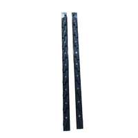 Prix de gros 600mm 800mm Cadre de fenêtre à persiennes en aluminium Support de fenêtre à persiennes Quincaillerie de fenêtre