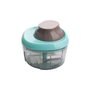 Maisons Manual Portable Plastic Food Processor Vegetable Chopper Garlic Mincer Garlic Chopper